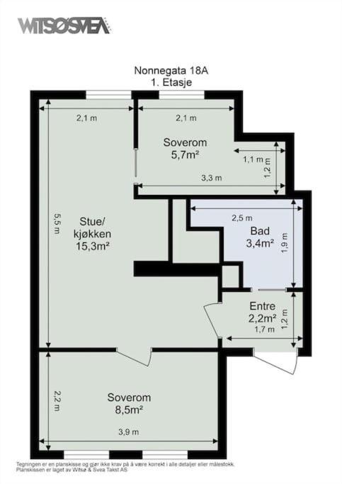 2-Br Close To City Centre Trondheim Exterior foto